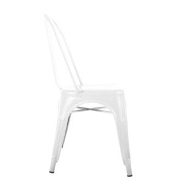 Tolix Chair - Matte White