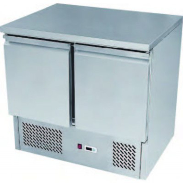 Atosa ESL3801 Two Doors Table Saladette.