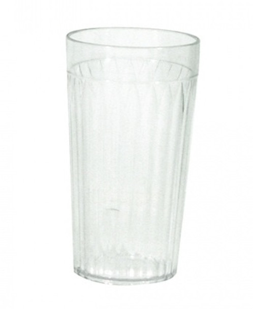 TUMBLER-FLUTED, SAN PLASTIC, 340ml