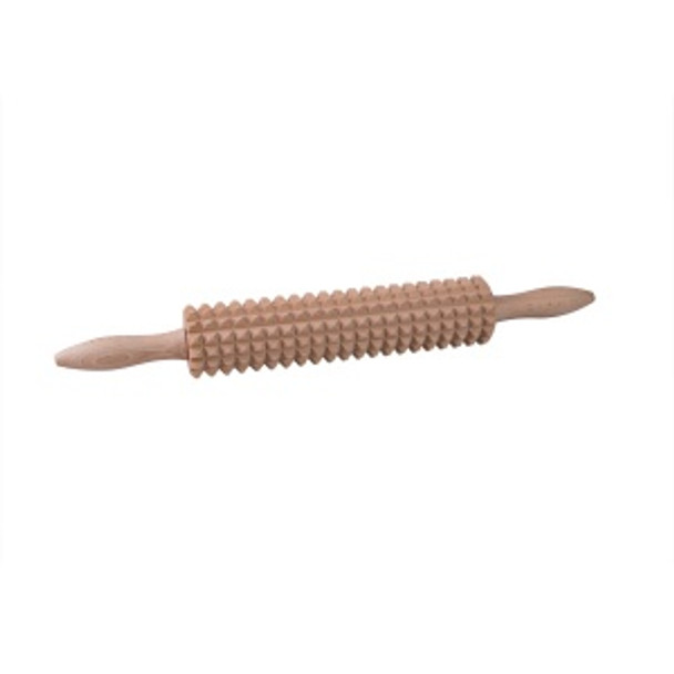 ROLLING PIN-WOOD WITH SPIKES 255mm(10")