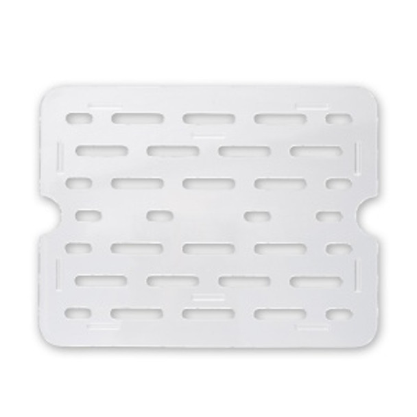 POLYCARB. DRAIN PLATE-1/3 SIZE