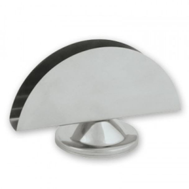 NAPKIN HOLDER-S/S, HALF MOON