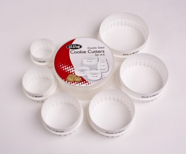 CUTTER SET -ROUND -6pc