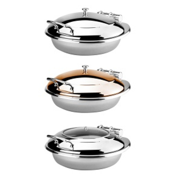 INDUCTION CHAFER-2/3 SIZE, WITH STAINLESS STEEL LID