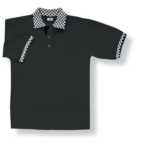 Traditional Black Polo Shirt