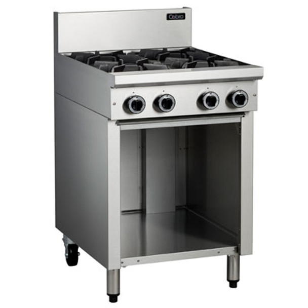 Cobra C6D - 600mm Gas Cooktops - Open Cabinet Base.