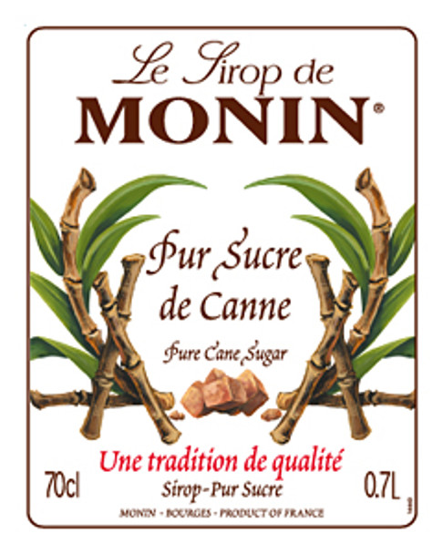 Monin Cane Sugar Syrup