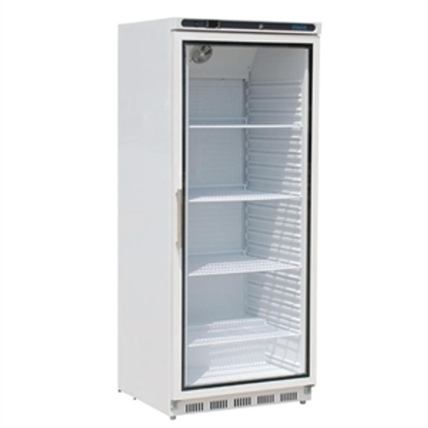 POLAR - CD088 - SINGLE GLASS DOOR UPRIGHT DISPLAY FRIDGE.