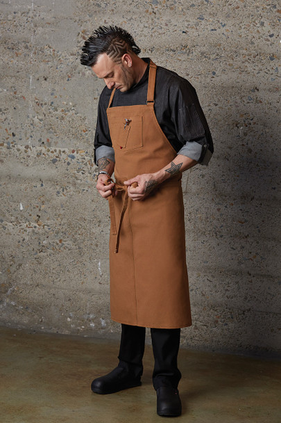 Rockford Nutmeg Large Bib Apron