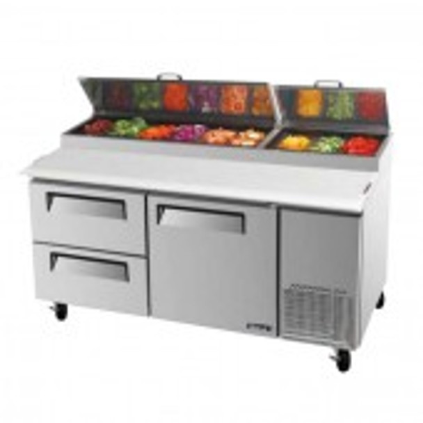 Skipio- CTPR-67SD-D2 - Pizza Prep Refrigerator.