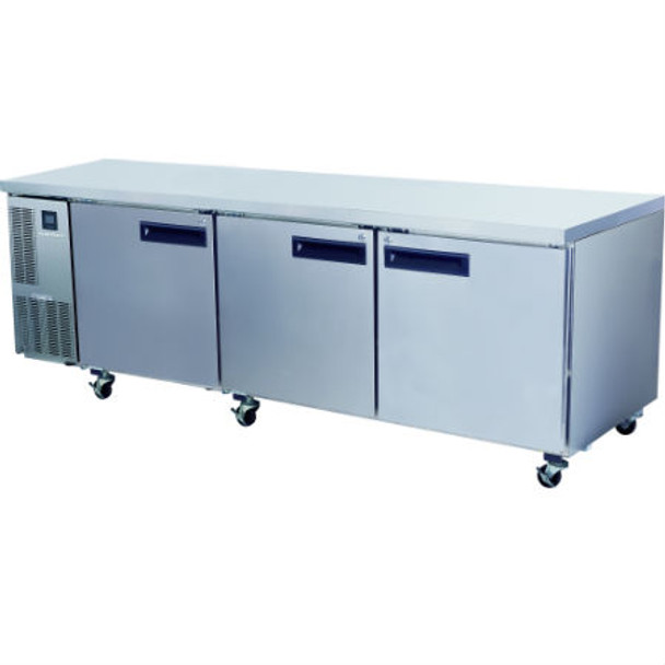 Skope Pegasus - PG800HC 3 Door Undercounter Chiller.