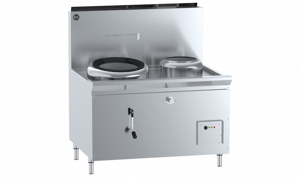 B & S - CCF-HP1+1R - Hi Pac Gas Wok Cooker.