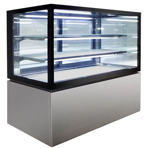 Anvil Aire - NDHV3740 - Square Glass 3 Tier Hot Display 1200mm – 385lt.