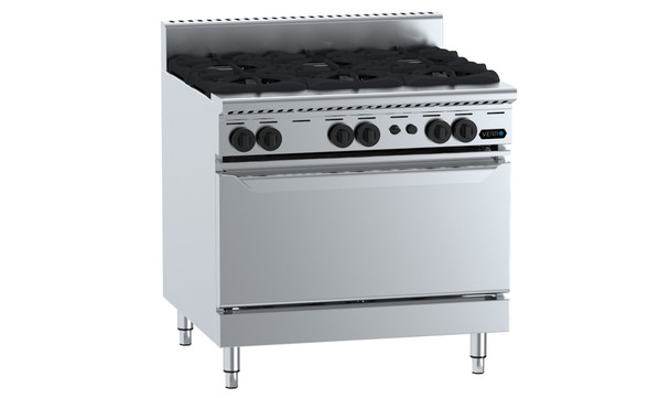 B & S - VOV-SB6 - VERRO GAS SIX BURNER WITH OVEN.