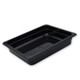 Black Polycarbonate Food Pans - 1/2 Size