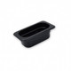 Black Polycarbonate Food Pans - 1/9 Size