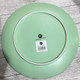 10.5" Dinner Plate White/Green