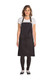 Boulder Black/ Brown Cross Back Apron