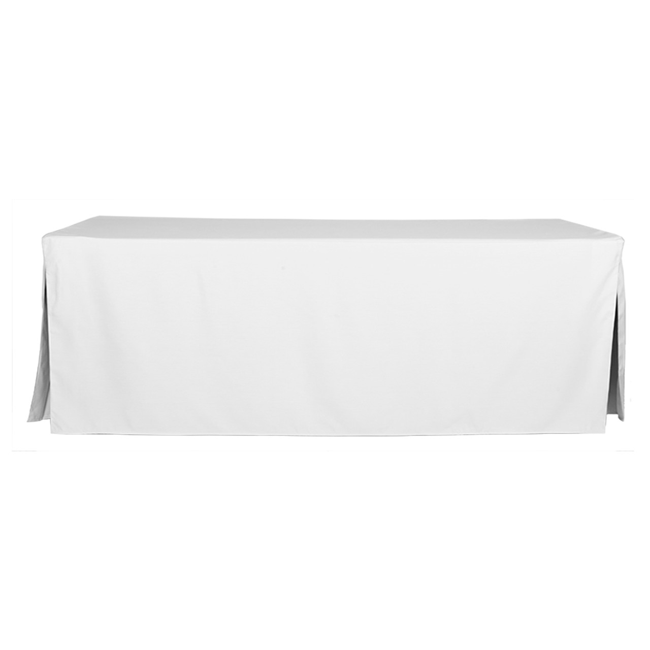 White Fitted Table Covers Tablevouge