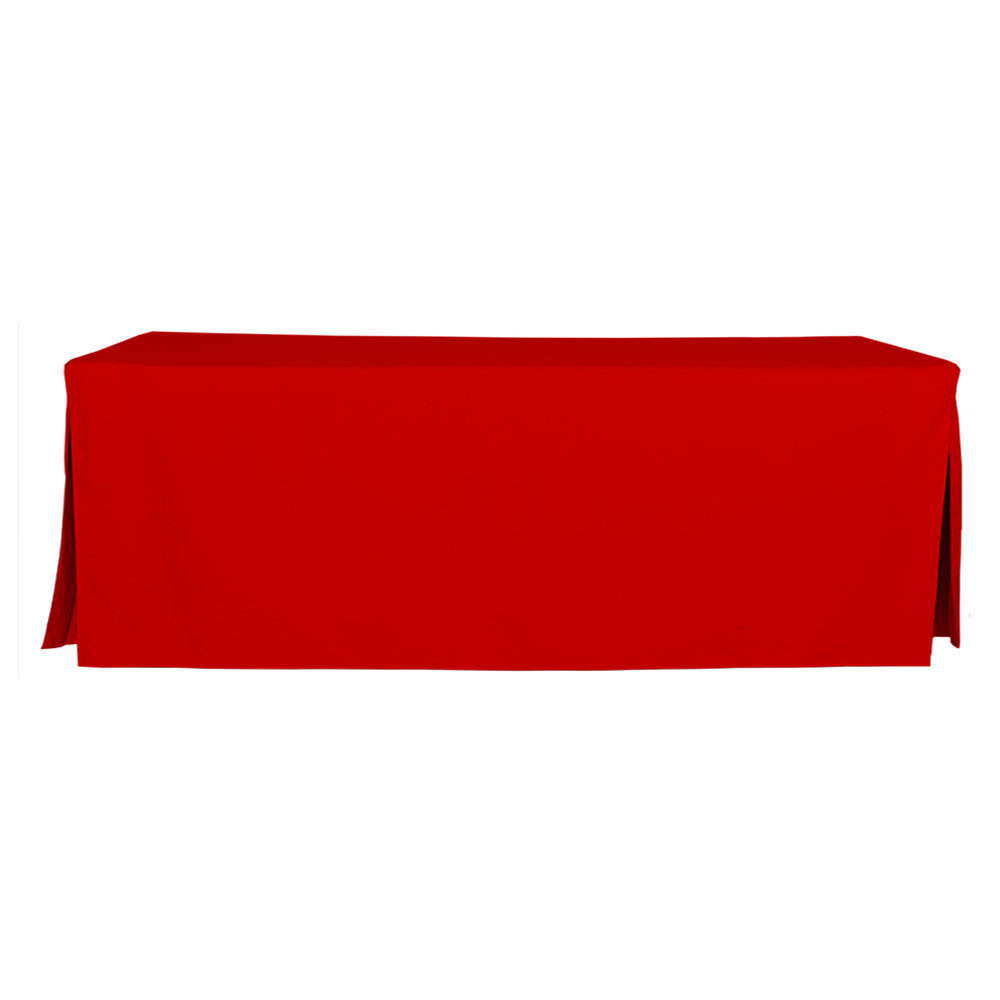 Red Fitted Table Covers Tablevouge