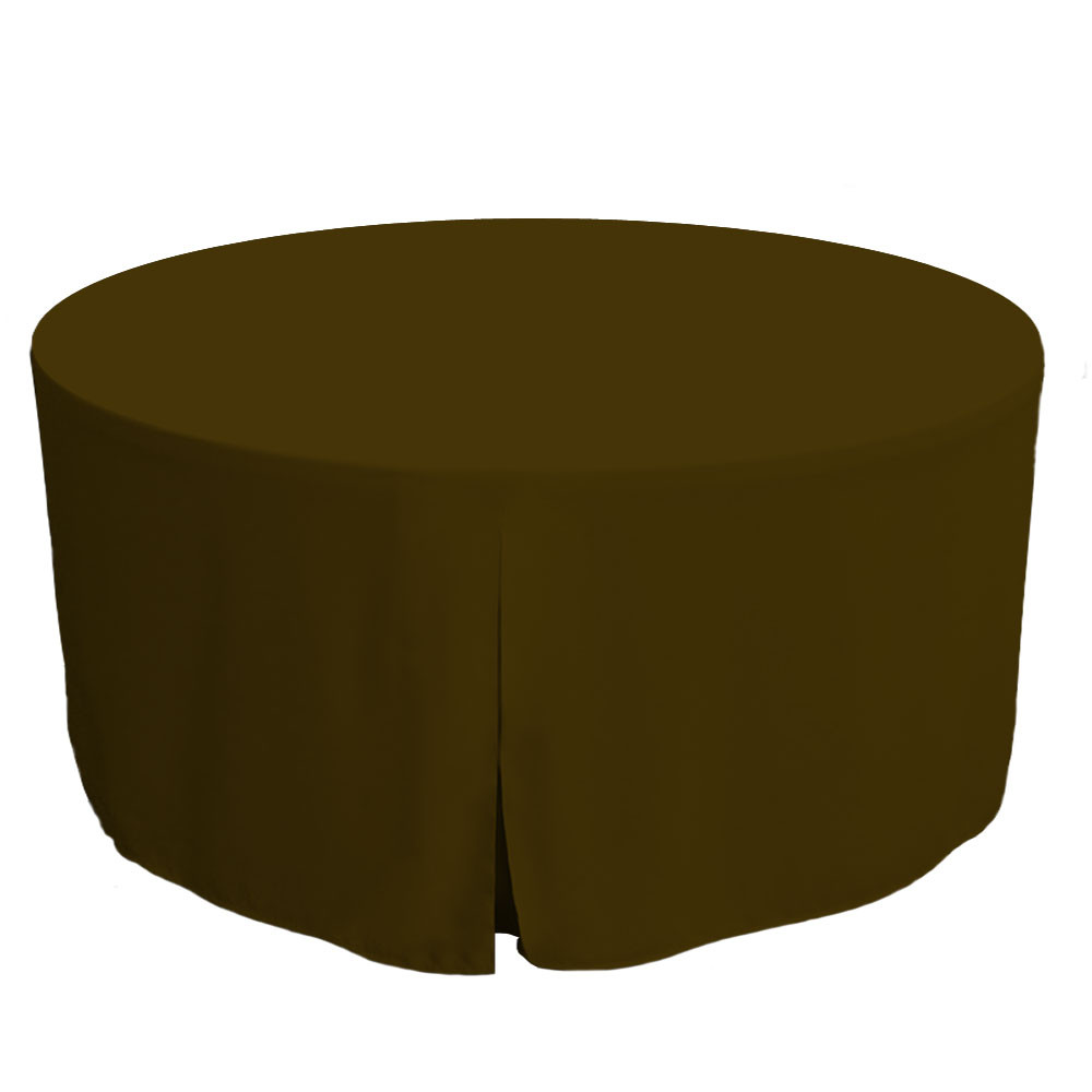 60 Inch Natural Round Table Cover