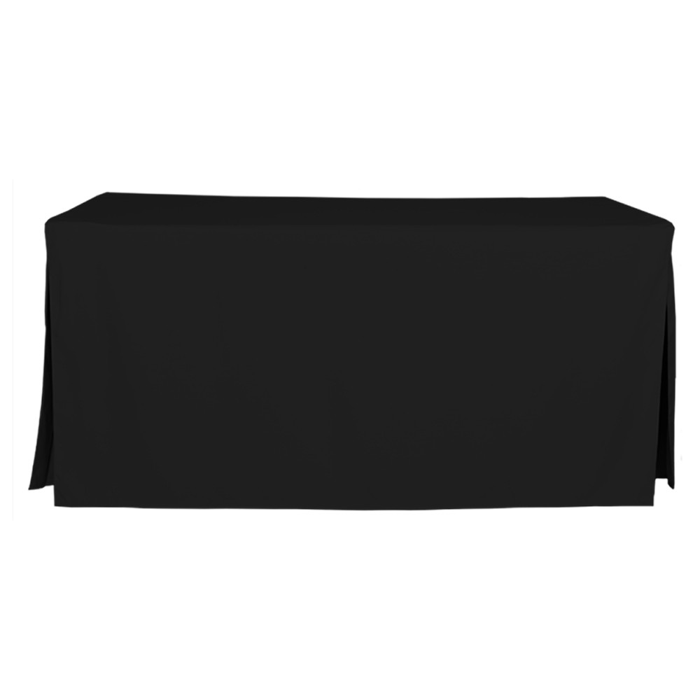 Black Fitted Table Covers Tablevouge