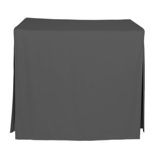 34-Inch Fitted Table Cover - Charcoal