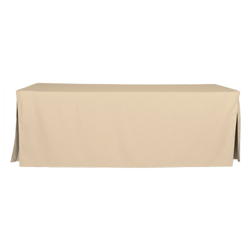 8-Foot Fitted Table Cover - Natural 