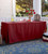 6-Foot Fitted Table Cover - Garnet