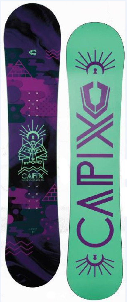 スノーボード Caroline Capix Kindred Spirit Women's Snowboard 151 cm - SNS Boards