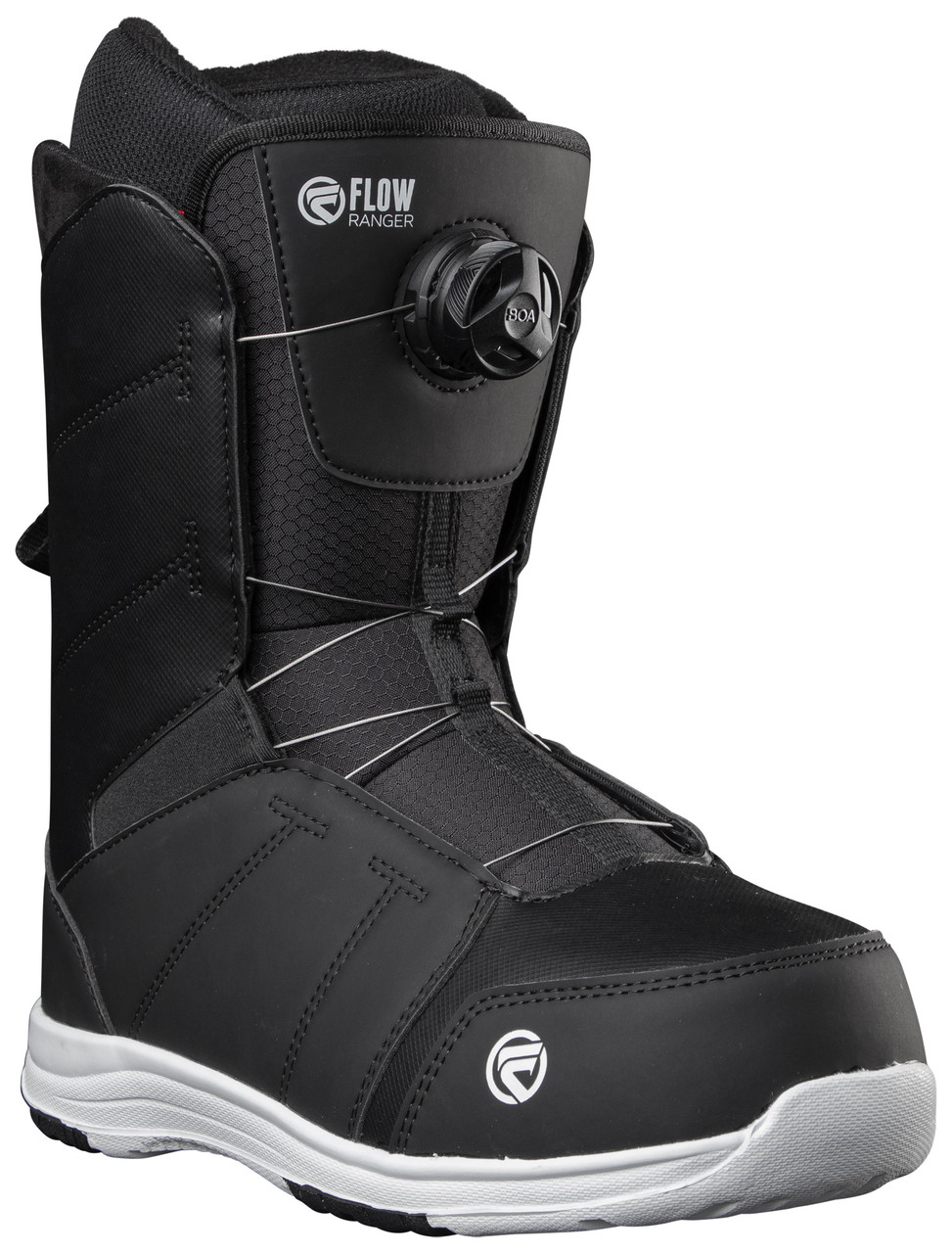 Flow Ranger BOA Men's Snowboard Boots Black - SNS Boards