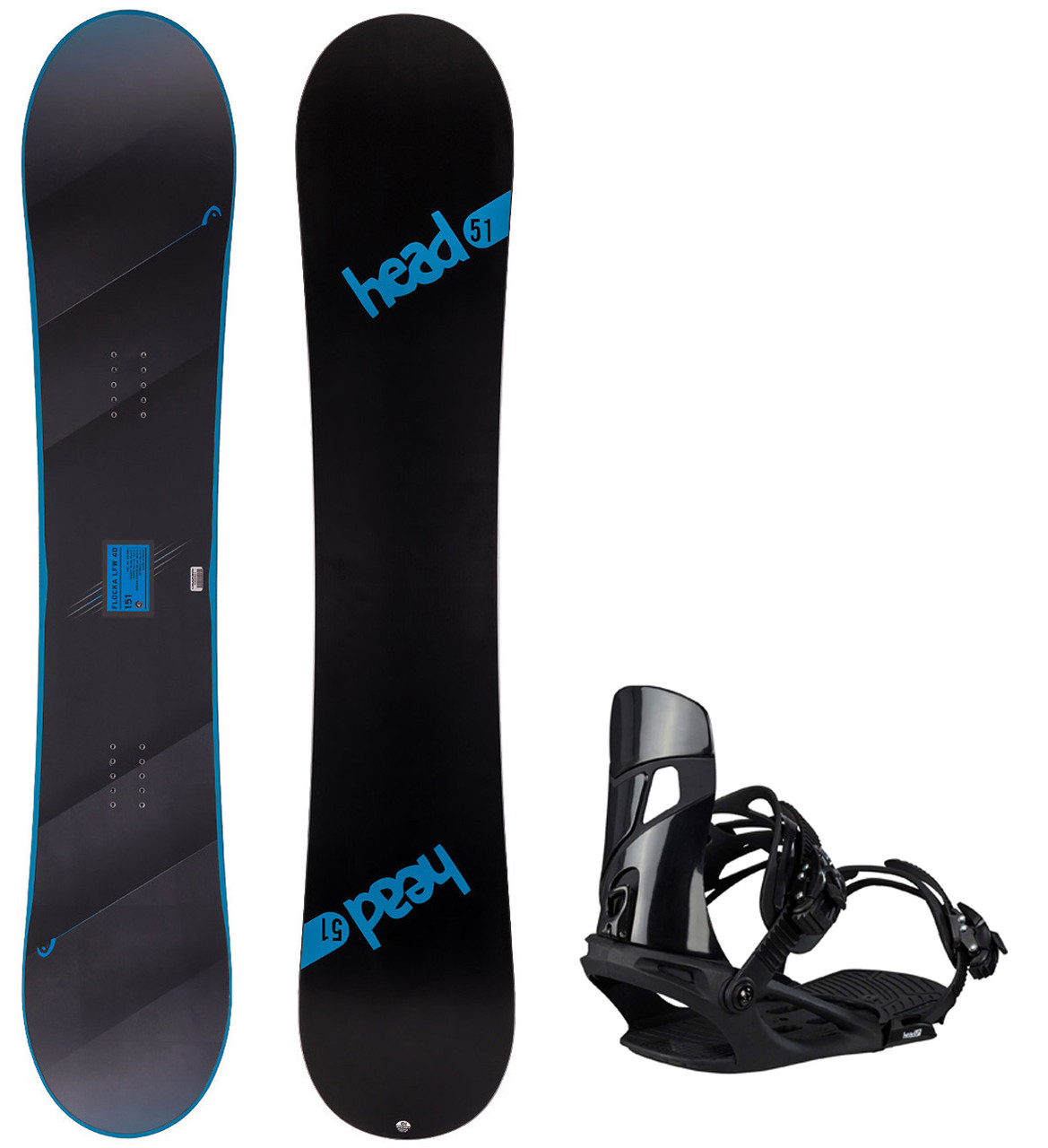 HEAD FLocka LFW 4D 146 cm All Mountain Snowboard+Bindings