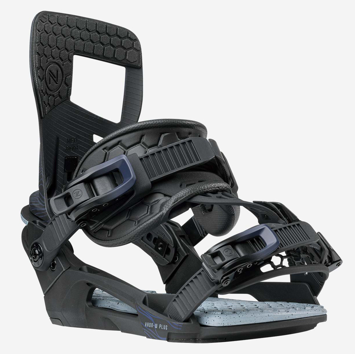 Nidecker Kaon Plus Women's Black Snowboard Bindings - SNS Boards
