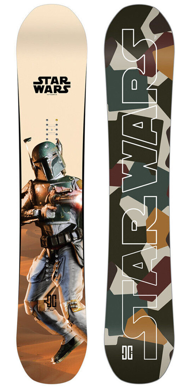 DC x Star Wars Boba Fett Ply Snowboard SNS Boards Snowboards N