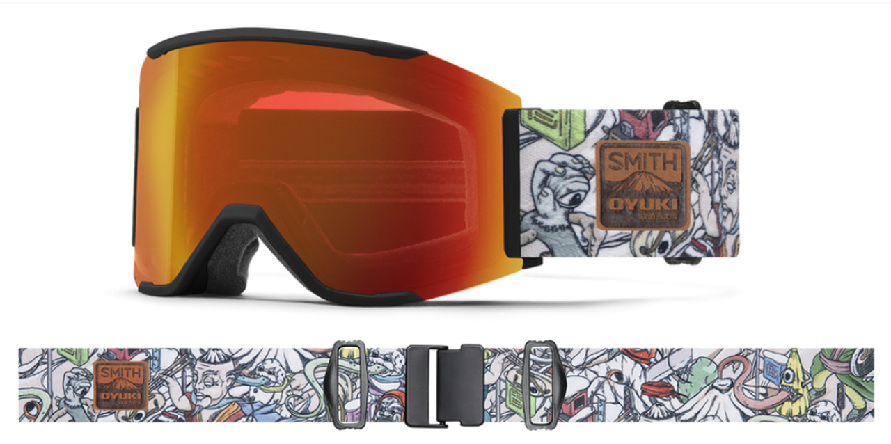 Smith Squad MAG Oyuki x Smith/ CPE Red Mirror Ski Snow Goggles