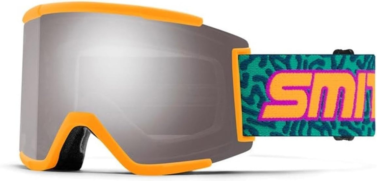 Smith Squad XL Goggles Neon Giggles/CPS Platinum Mirror Lens