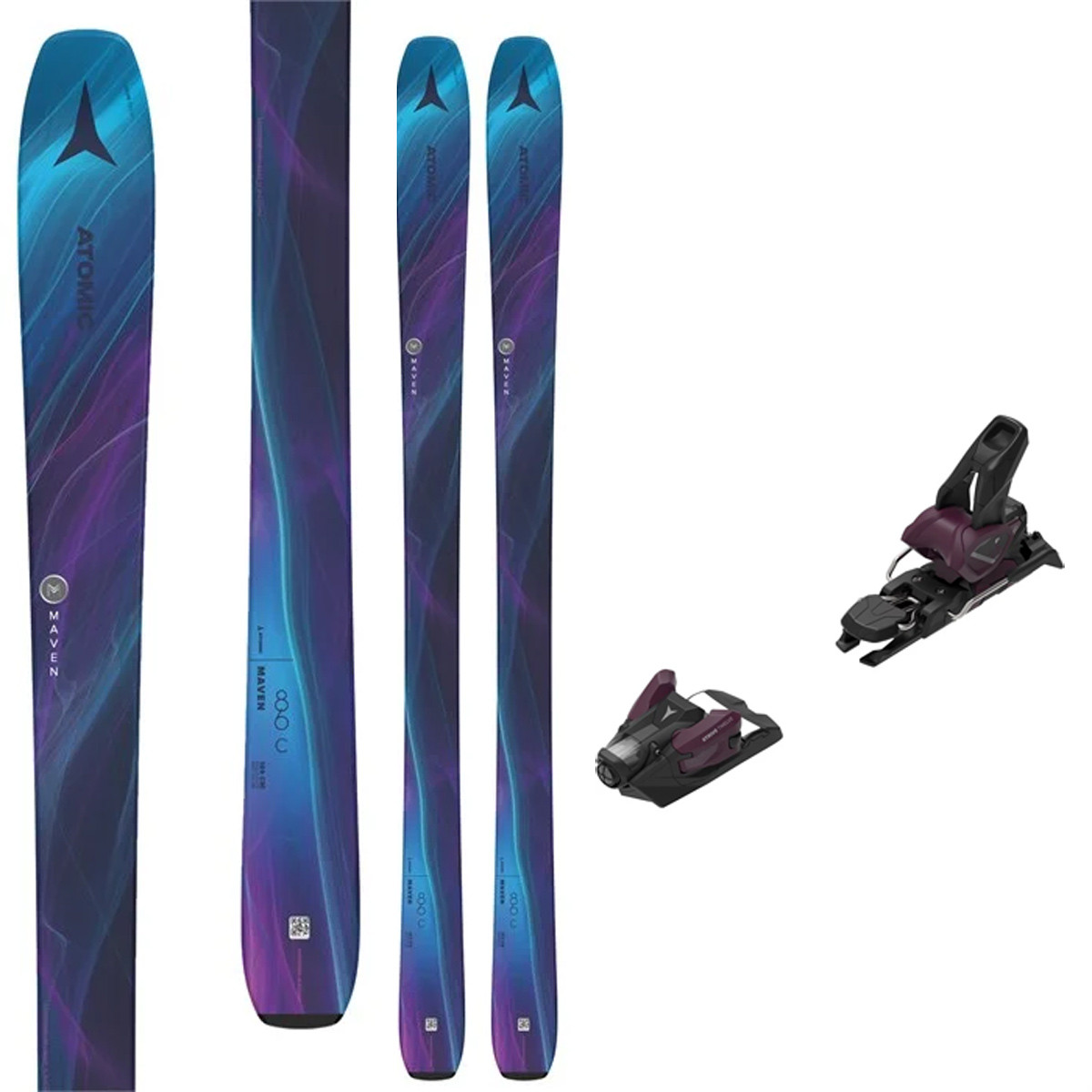 2024 Atomic Maven 86 C Women's Skis + Strive 12 GW Bindings - SNS