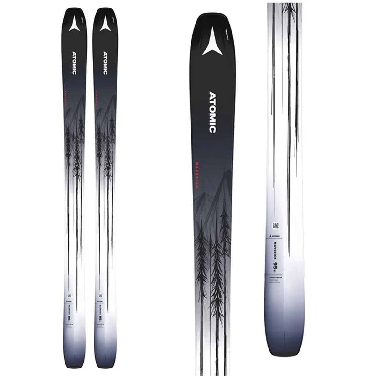 2024 Atomic Maverick 95 Ti Skis NEW All Mountain - SNS Boards