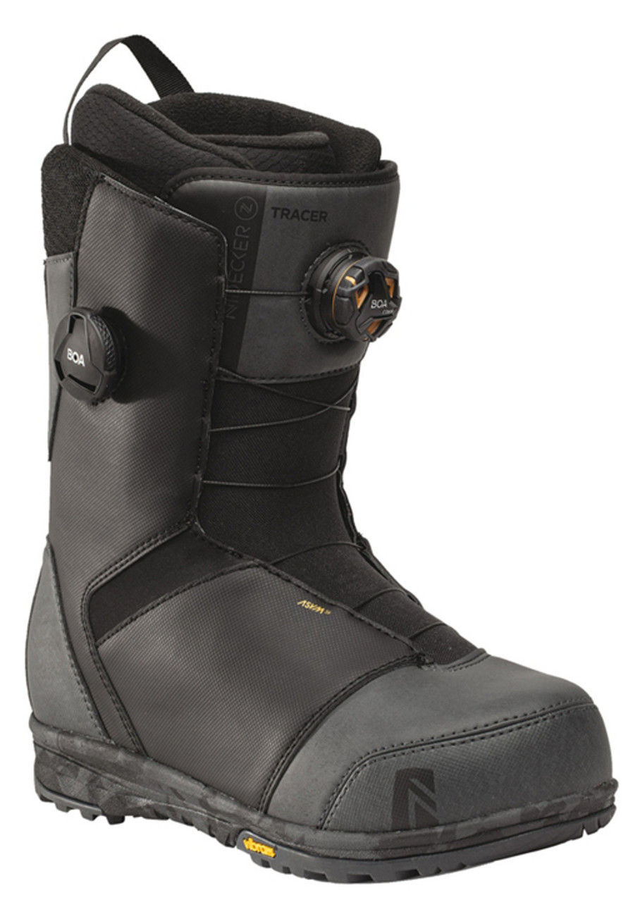 Nidecker Tracer Dual BOA Men's Snowboard Boots Black Size 9 - SNS