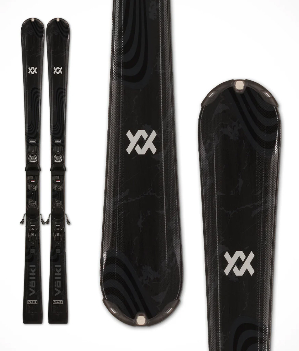 2025 Volkl Flair 7.2 Women's Skis + Vmotion 10 GW Bindings - SNS