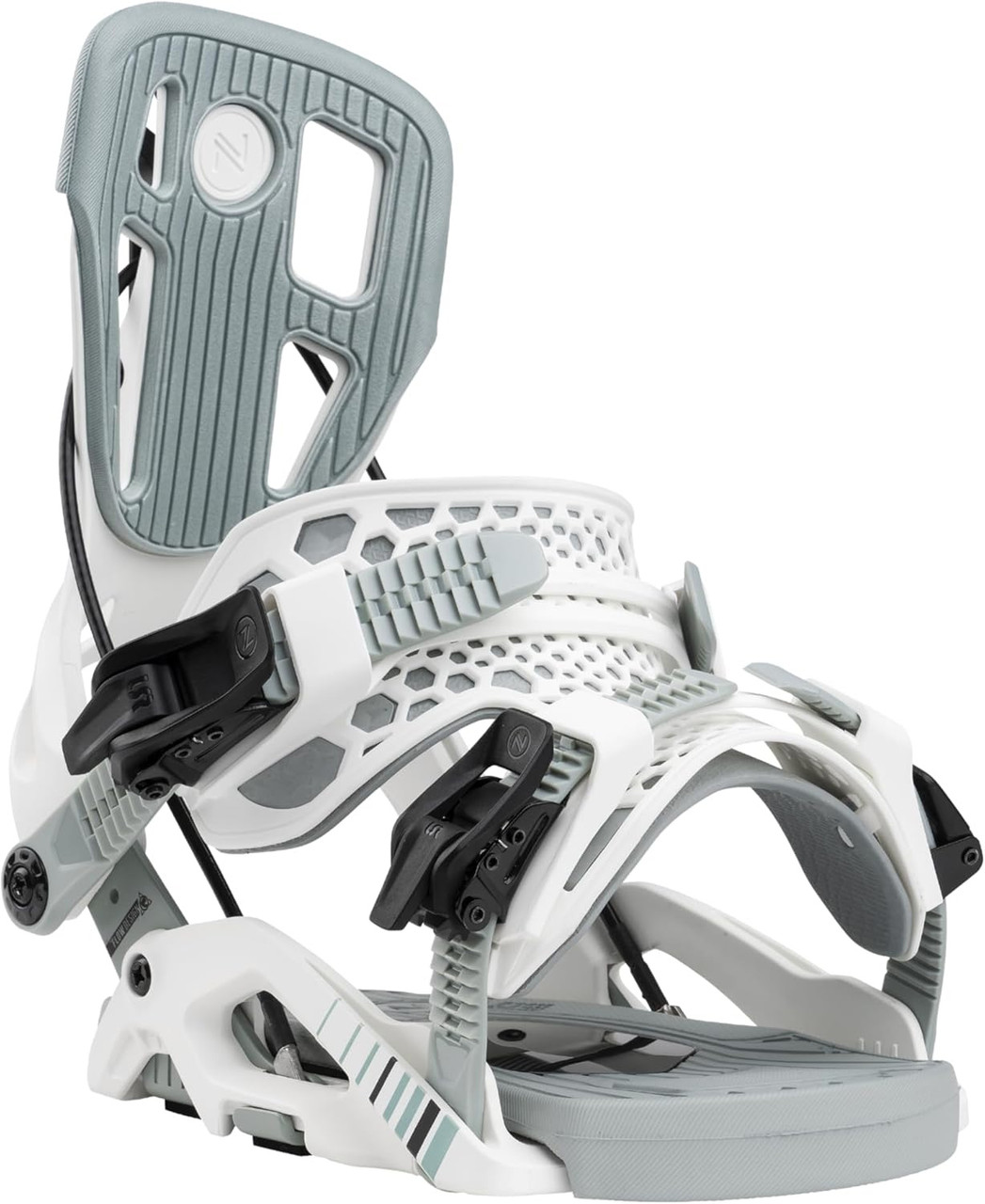 2026 Flow Fuse Fusion White Snowboard Bindings - SNS Boards