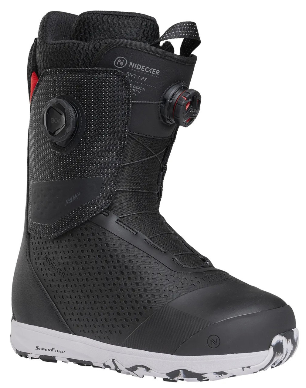 2025 Nidecker Rift APX Dual BOA Men's Snowboard Boots Freestyle