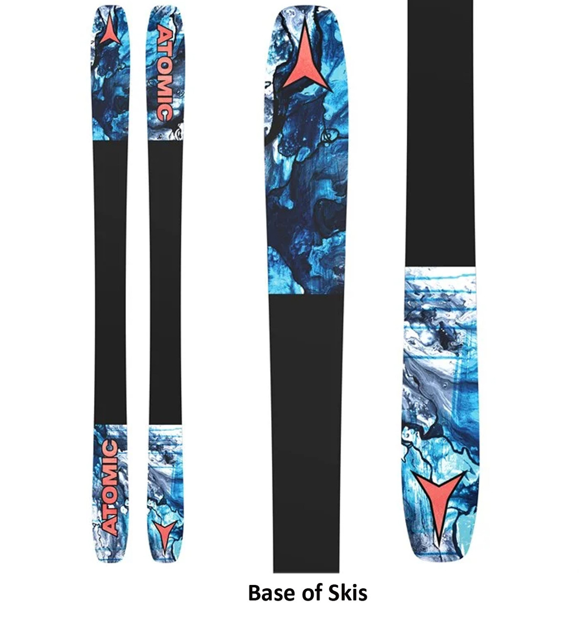 2025 Atomic Bent 100 Skis - SNS Boards - Snowboards N Stuff