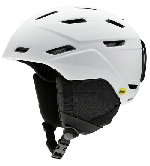 Smith Optics Mission Matte White MIPS Helmet - SMALL