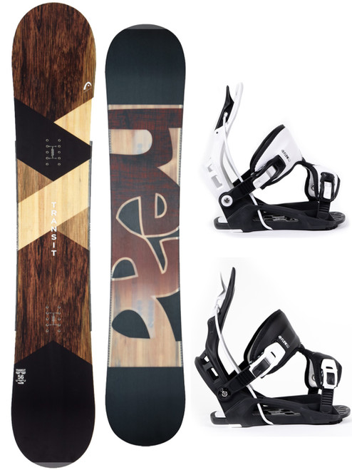 HEAD Transit All Mountain Snowboard+Flow Bindings