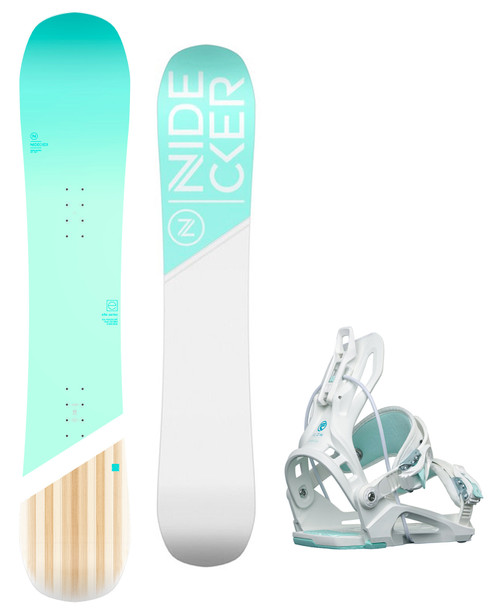 Nidecker Elle Women's Snowboard+Flow Bindings