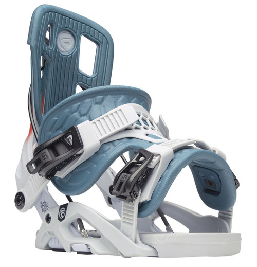 2024 Flow Fuse Fusion Gray Snowboard Bindings