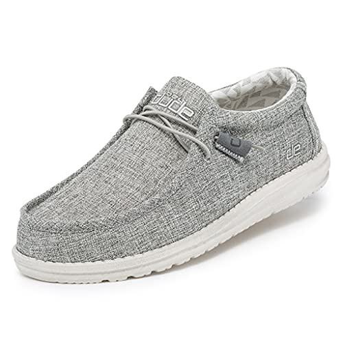 Hey Dude Iron Linen Men's Loafer Shoes