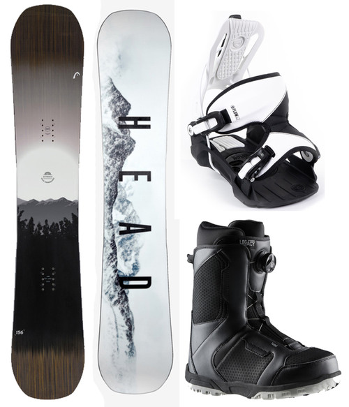 2024 Nidecker Play Snowboard Package Flow Bindings BOA Boots - SNS