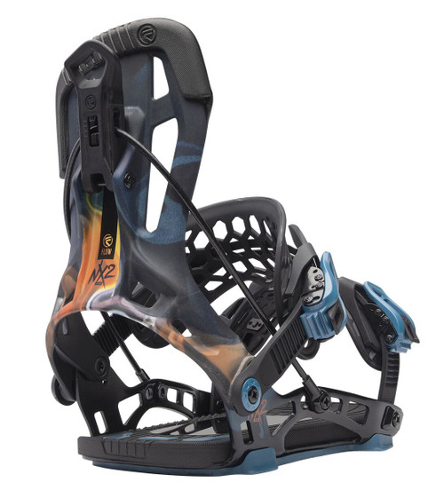 2024 Flow NX2 TM Blue Flame Snowboard Bindings